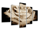 Ζωγραφική τοίχου 5 τμημάτων FLOWERS XOBKV109E50